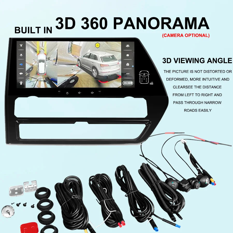For CROWN KLUGER TOYOTA Highlander 2022 2023 Qled Screen Car Android 14 Video Player GPS N