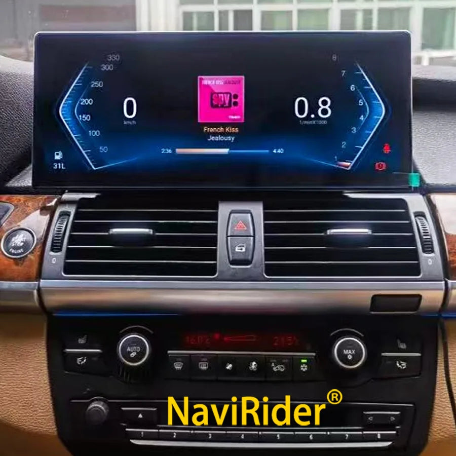 12.3inch Car Radio For Bmw E70 X5 Bmw X6 E71 CCC CIC Android14 Auto GPS Nivigation Multime | AUTOKITSHOP