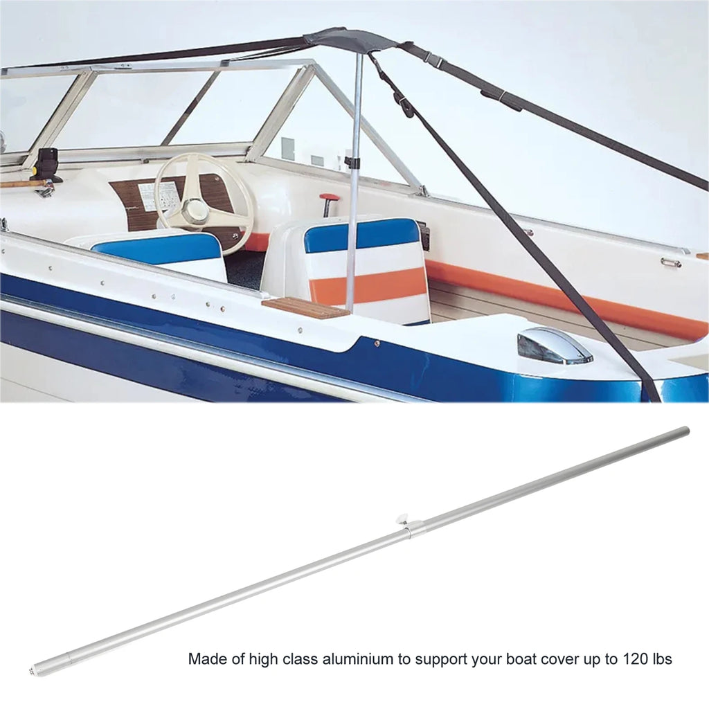 Boat Cover Support System Pole High Hardness Lightweight 120lbs Anti Crack Boat Cover Telescopin - Automotive LED Light