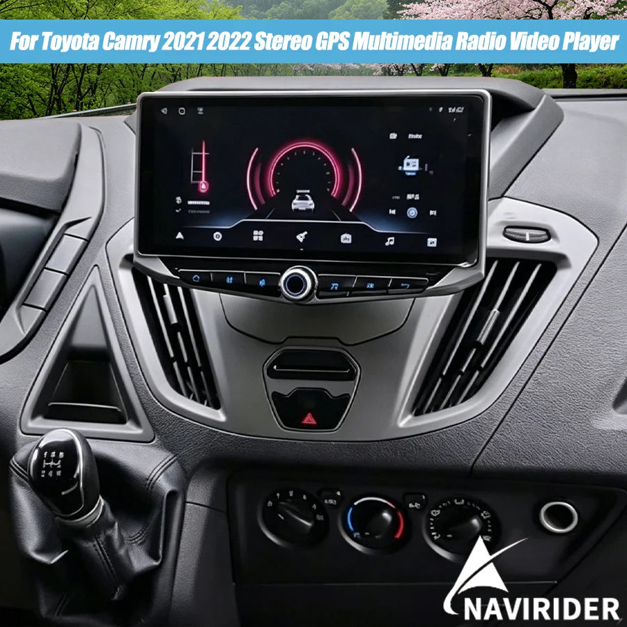 10.88" Wireless CarPlay Auto Android Qled Screen For Ford Transit Connect Tourneo Custom E