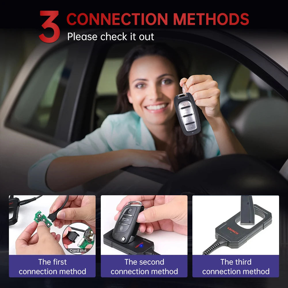 LAUNCH X431 Key Programmer Read/Write IMMO Chip Programming Smart Key Anti theft work with | AUTOKITSHOP