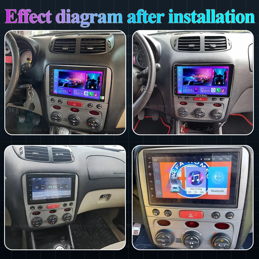 7" Car Radio For Alfa Romeo 147 Gt 937 2000-2010 Android 16 Multimedia Video Player Gps na | AUTOKITSHOP