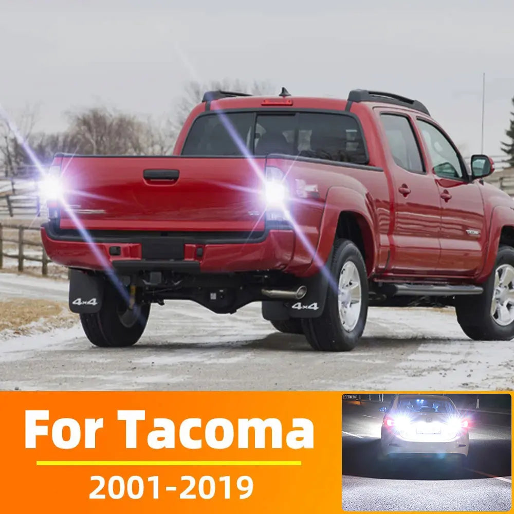 2-Piece LED Interior Light Kit for Toyota Tacoma Accessories 2001-2019 - Canbus Dome Map Door Trunk Bulbs | AUTOKITSHOP