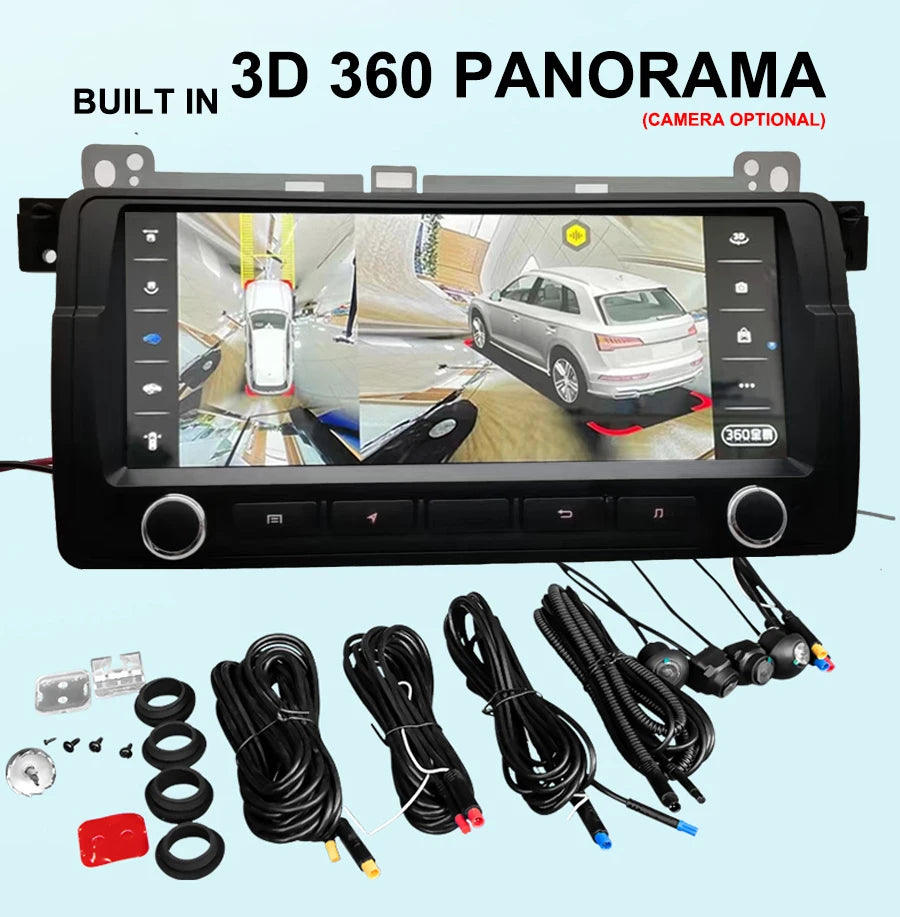 10.25” 2Din Car Radio Multimedia Video Player For BMW E46 M3 318/320/325/330/335 1998-2006 | AUTOKITSHOP