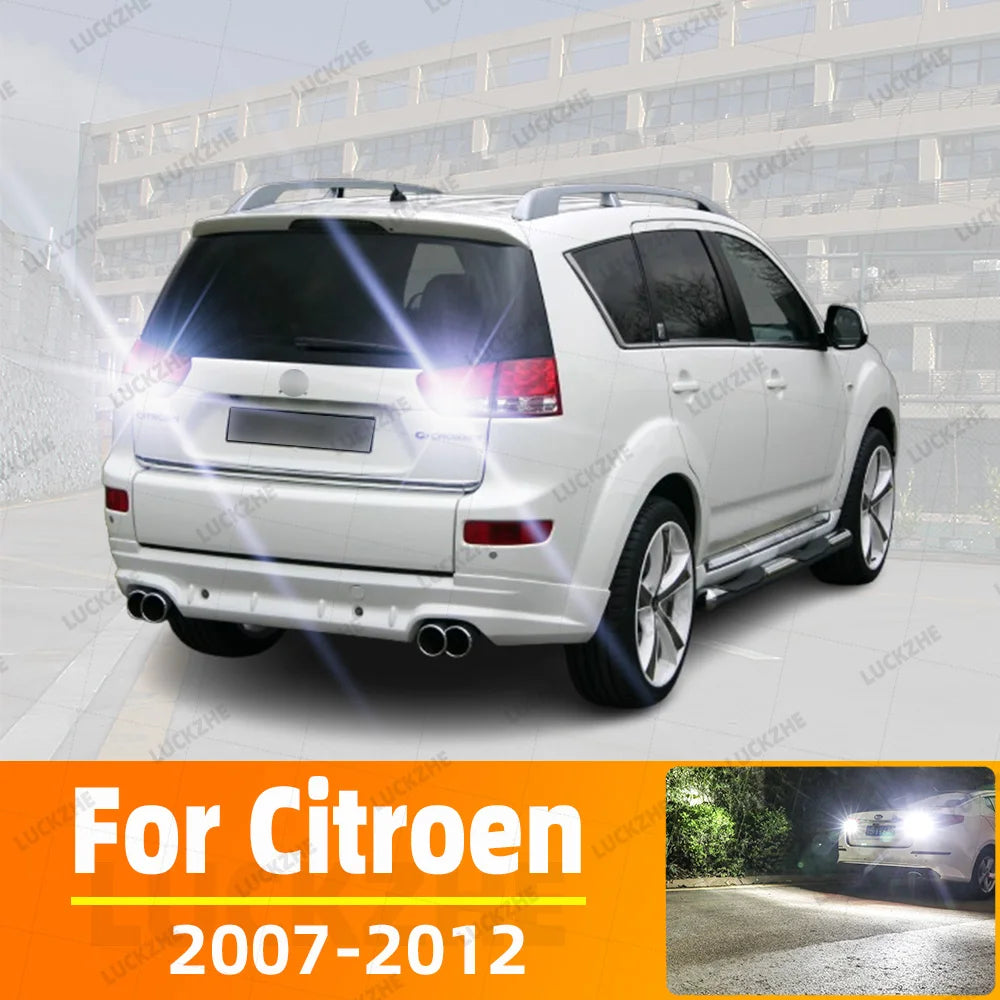 2-Piece LED Interior Light Kit for Citroen C-ZERO 2007-2012 - Canbus Dome Map Door Trunk Bulbs | AUTOKITSHOP