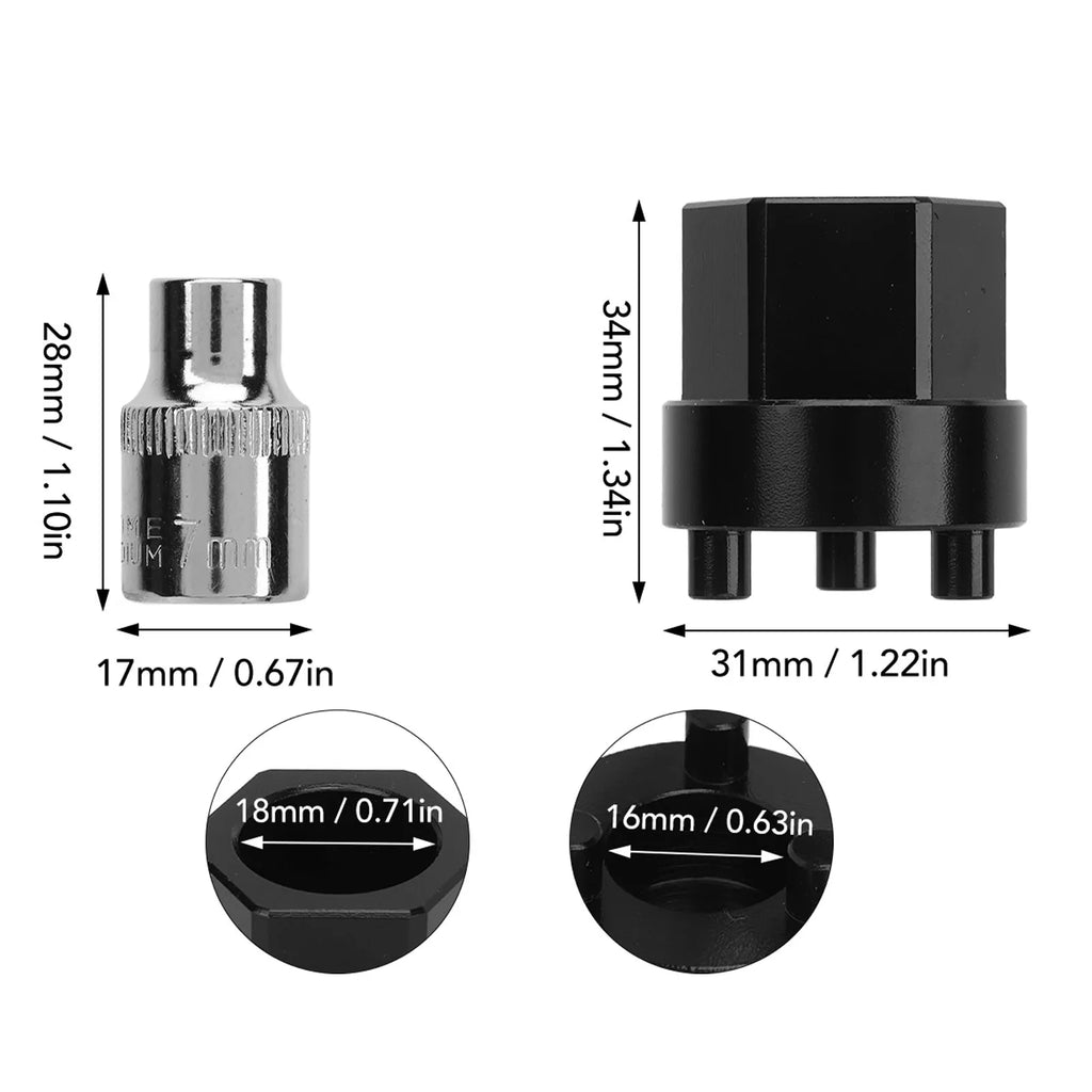 Automobile Air Conditioning Compressor Clutch Hub Removal Tool Remove Drive Hub Suit Used for Me - Automotive LED Light