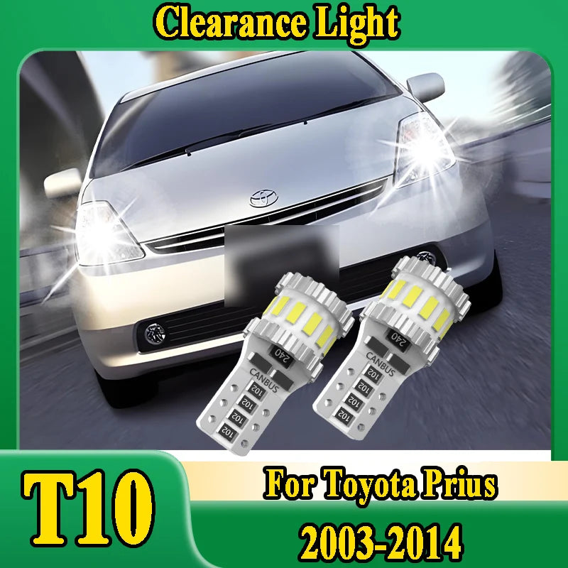 LED Parking Light T10 W5W Clearance Lamp Canbus For Toyota Prius 2003-2014 2005 2006 2007