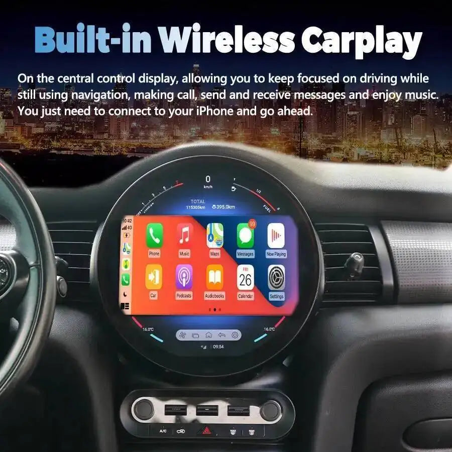 For BMW Mini One F55 Cooper F56 Clubman F54 2014-2020 Navigation GPS Multimedia Player Car | AUTOKITSHOP