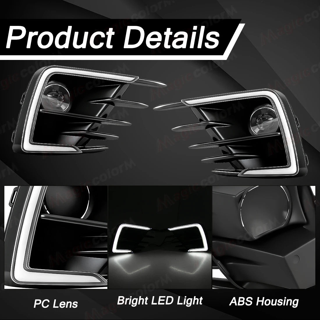 LED DRL For Honda City GM2 RS 2020 2021 2022 Daytime Running Lights Turn Signal Lamps Fog  | AUTOKITSHOP