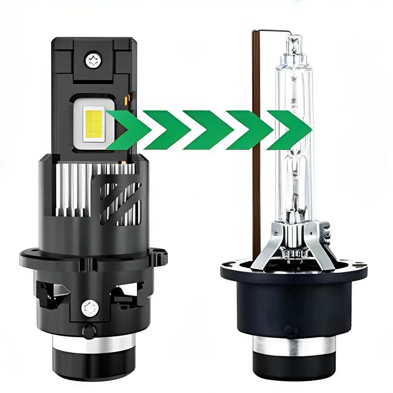U1 LED Headlight Bulbs D2S D2R D4S D4R With GC-4575 9000LM CANBUS Function Plug and Play R