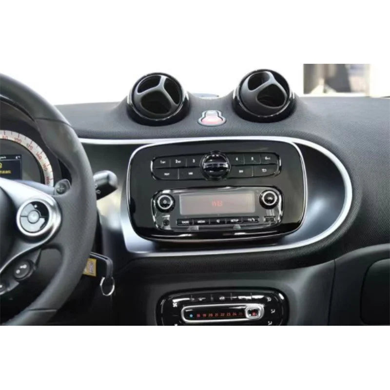 12.3" Car Radio GPS Android 14.0 8Core 4G+64GB Wireless Carplay Multimedia Player for Mercedes Benz Smart Fortwo 2015-20