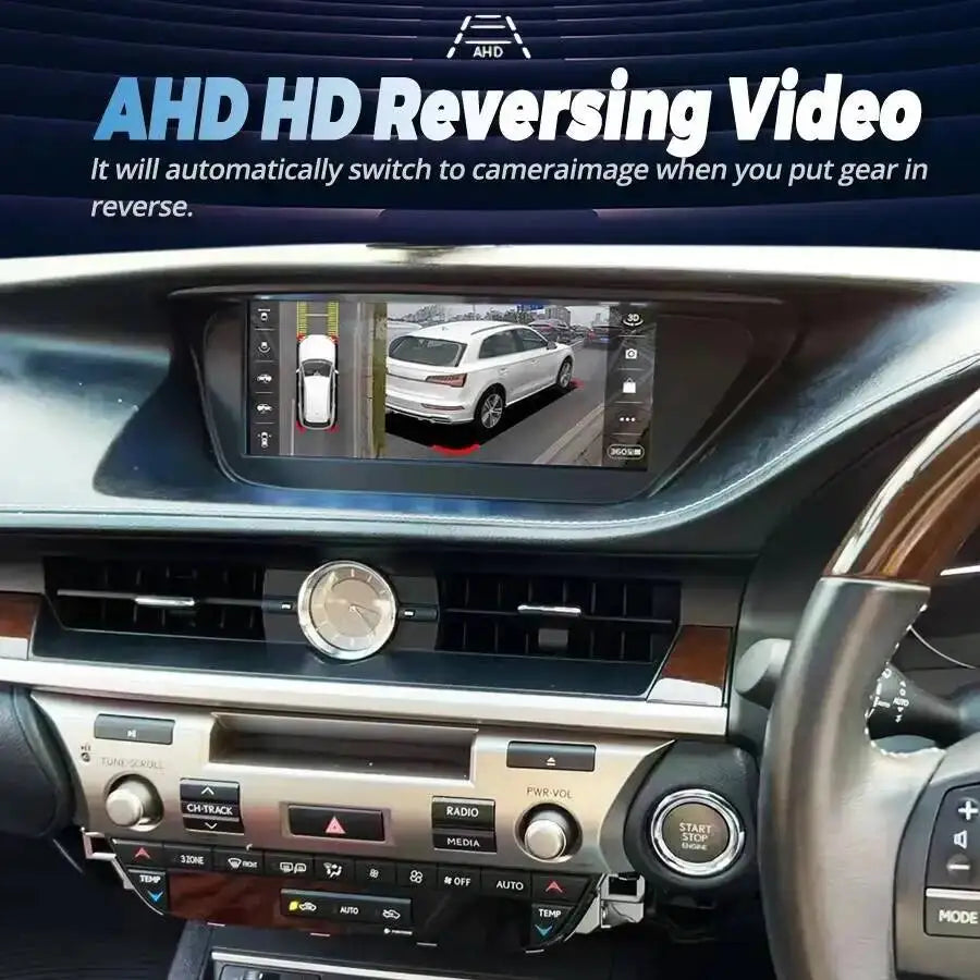 10.25'' RHD Stereo GPS Navigation Multimedia Player Carplay Car Radio Android 15 For LEXUS