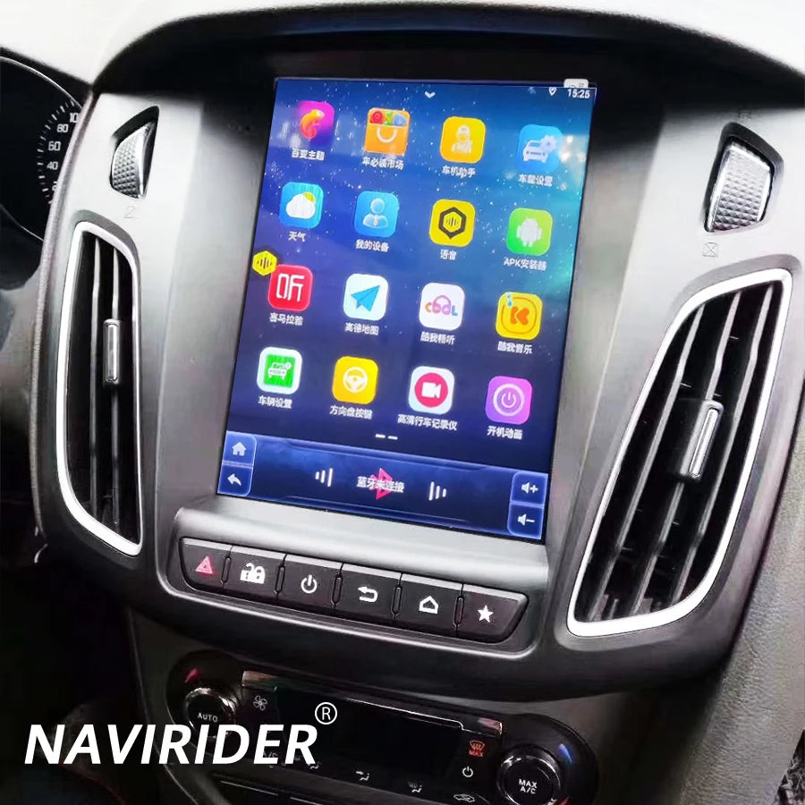 DSP Navirider Android 15 Car Radio For Ford Focus Mk3 2012-2016 Car Multimedia Video Playe