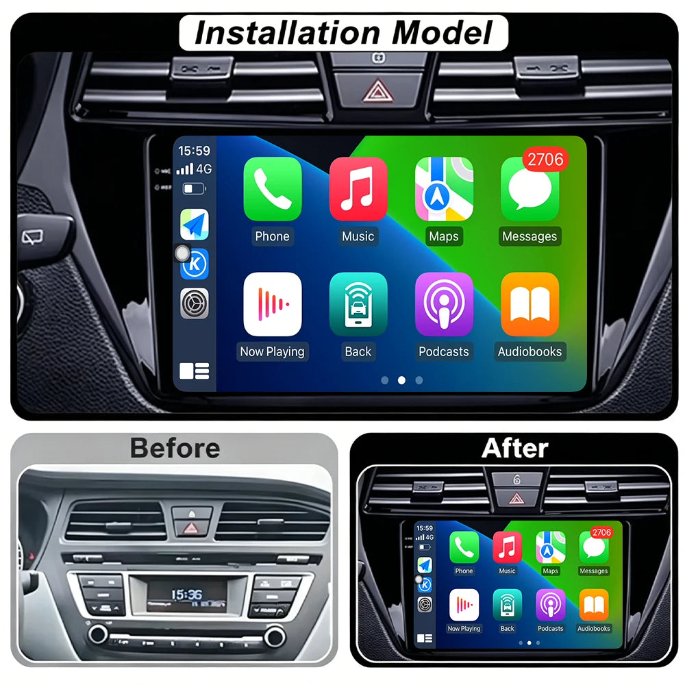 9 Inch Android 16 For Hyundai I20 2 GB 2018-2020 Multimedia Player DSP CarPlay GPS 4G WIFI