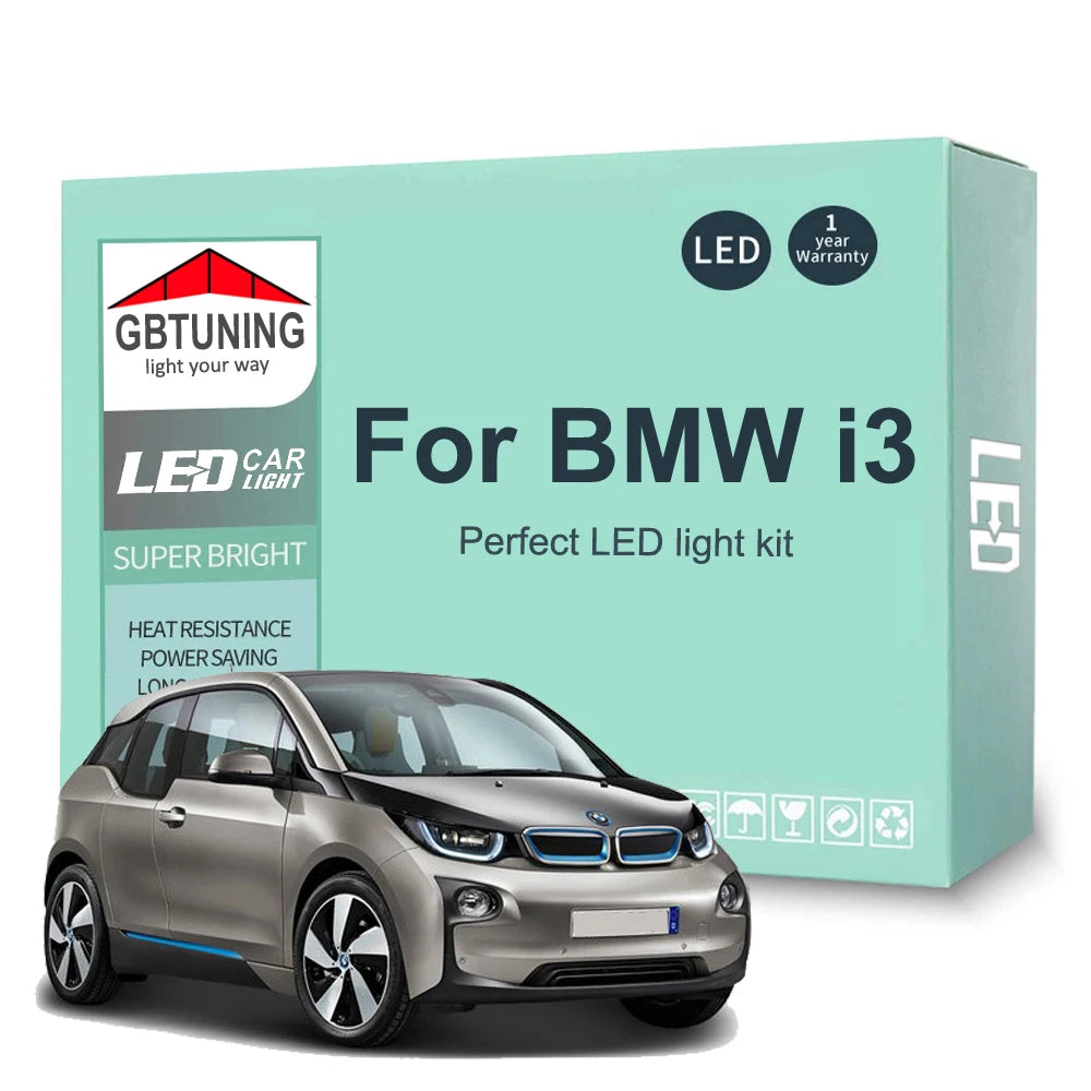 9-Piece LED Interior Light Kit for BMW i3 - Canbus Error-Free Bulbs | AUTOKITSHOP