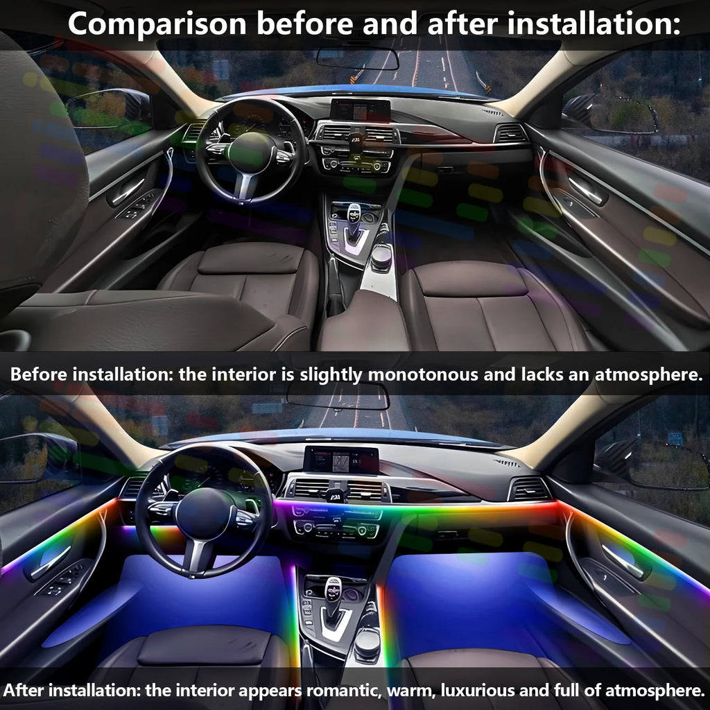 RGB - Ambient Light - for Lexus 2023-2025 - App Control - Car Interior Lighting | AUTOKITSHOP