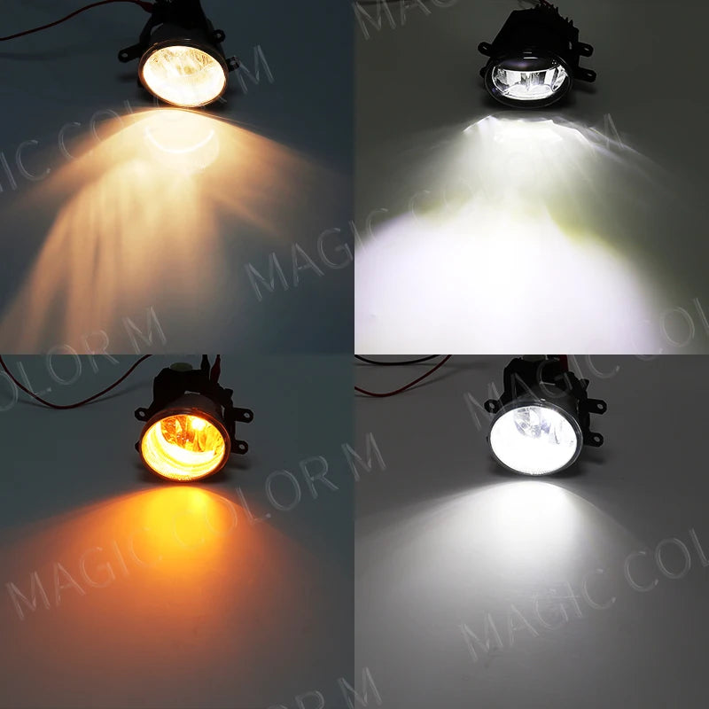 Led Fog Lights For Toyota Corolla Axio 2018 2019 2020 2021 Fog Lamp Assembly Grill Headlig | AUTOKITSHOP