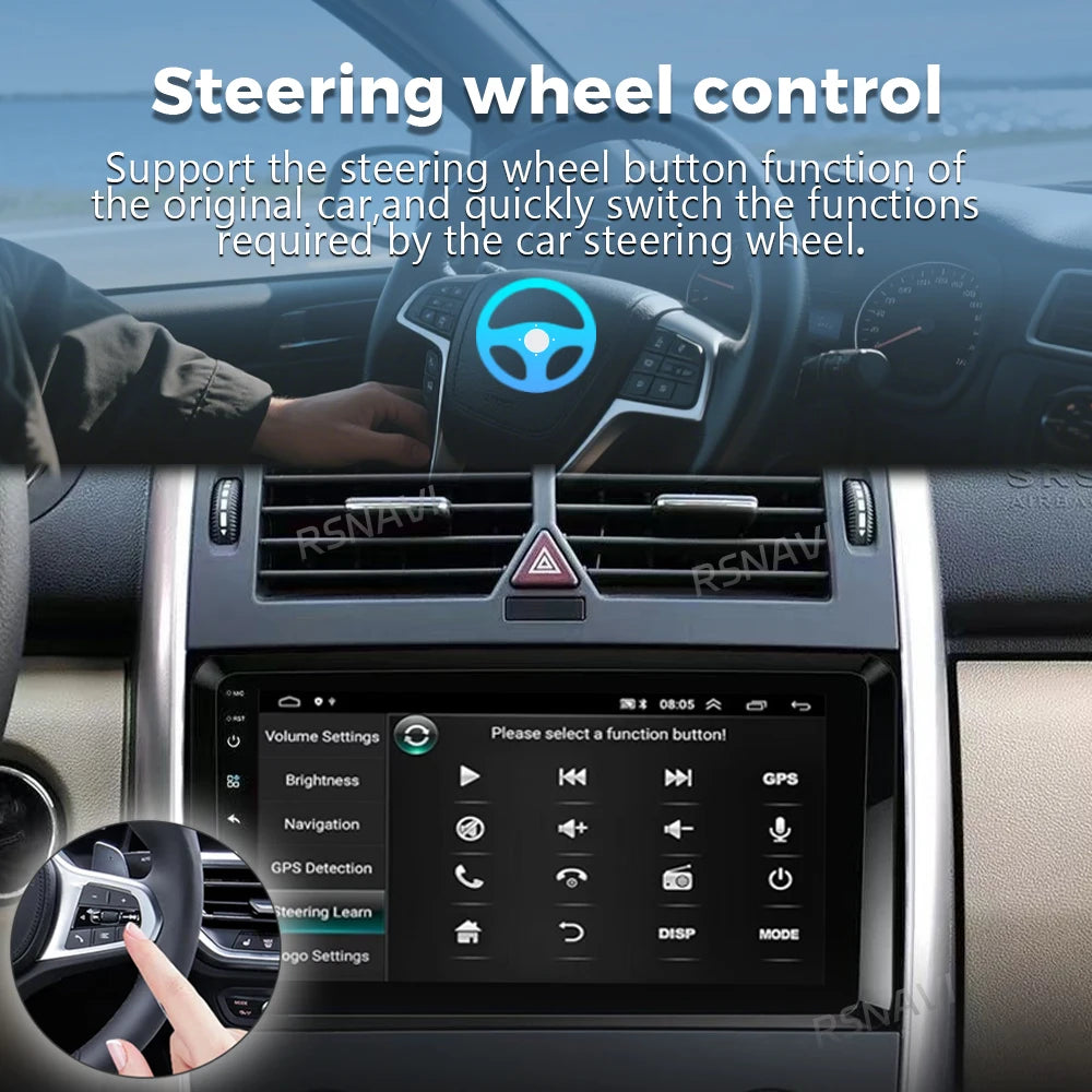 Android 16 For Mercedes Benz B200 A B Class W169 W245 2K QLED Android Car Radio Multimedia