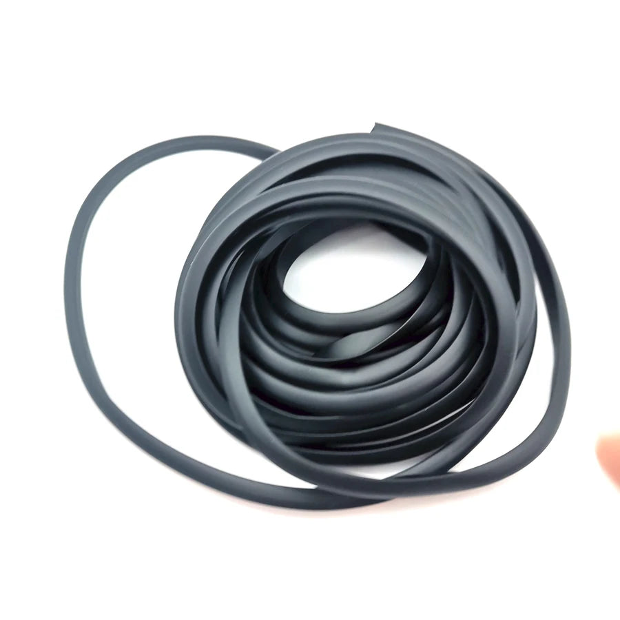 16 FT Slant T-type Rubber Car Seal Strip Filler Side Skirt Headlight Bumper Seal