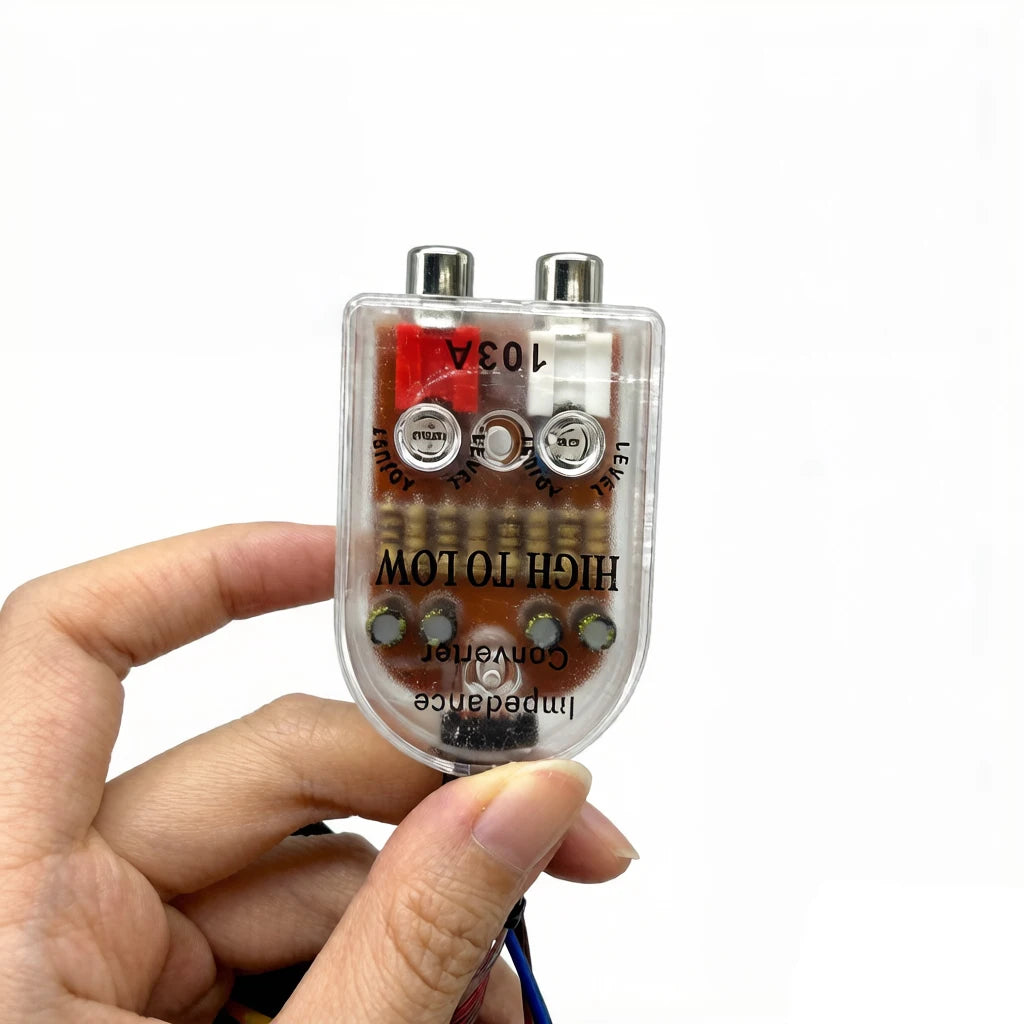 Car radio power harness audio converter and protocol box suitable For Audi TT A3 S3 RS3 A4