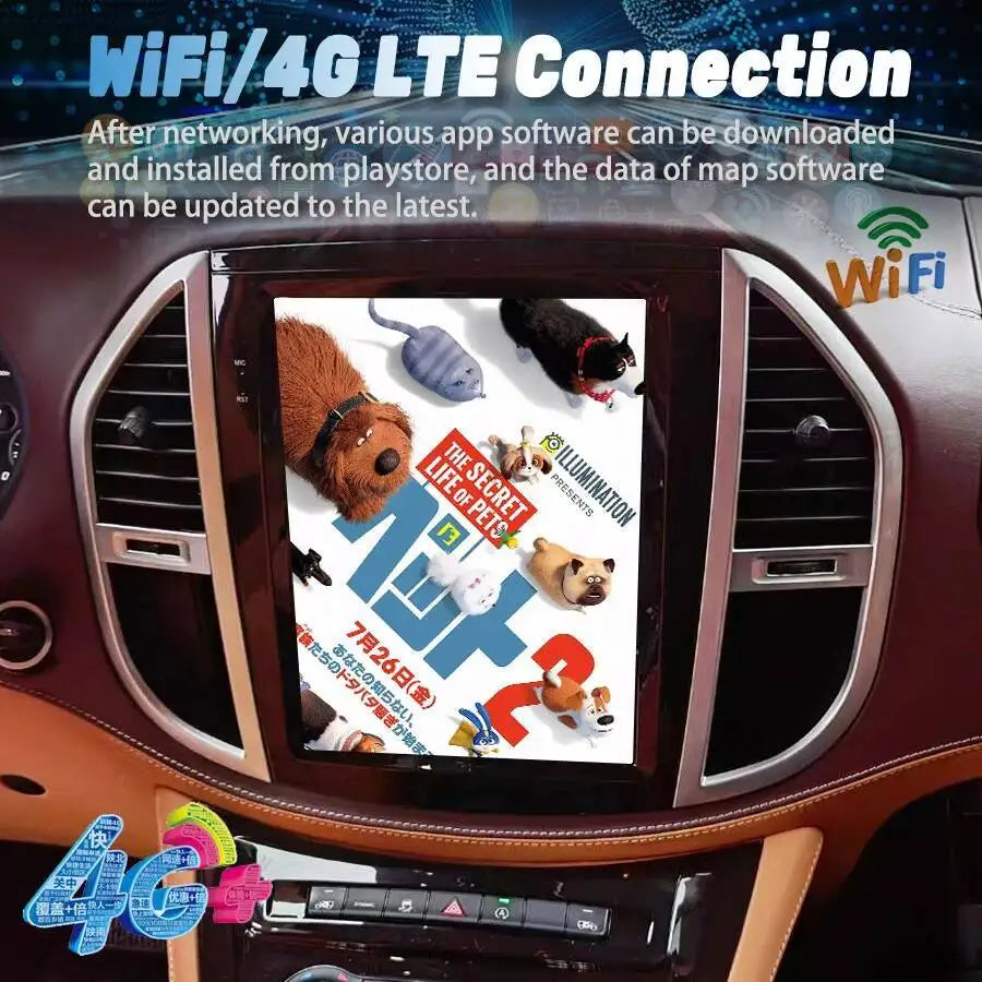 12.1" GPS Stereo Radio Navi For Mercedes Benz Vito 3 W447 2014 2015 2016 2017-2020 Android