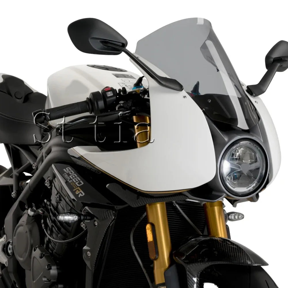 Motorcycle Accessorie Windshield Windscreen Visor Wind Screen Deflector For Triu for 2022-2026 - Automotive LED Light