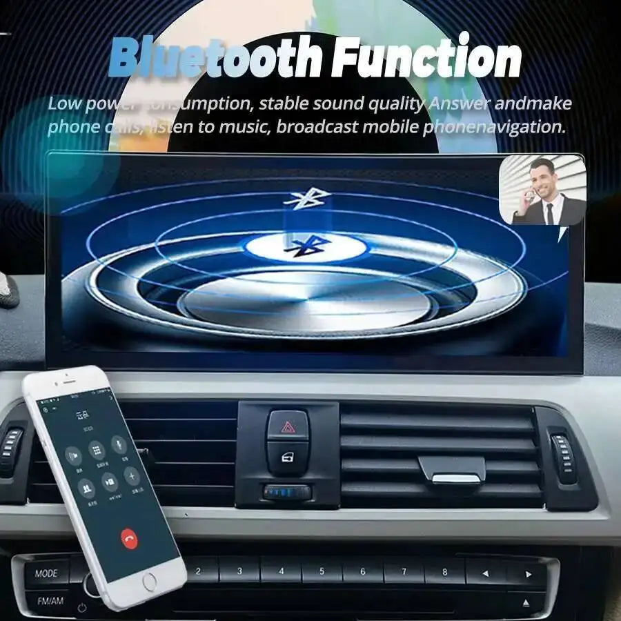 12.3" Android 14 Auto Wireless Carplay For BMW F30 F31 F34 F32 F33 F36 2013-2017 NBT GPS V | AUTOKITSHOP