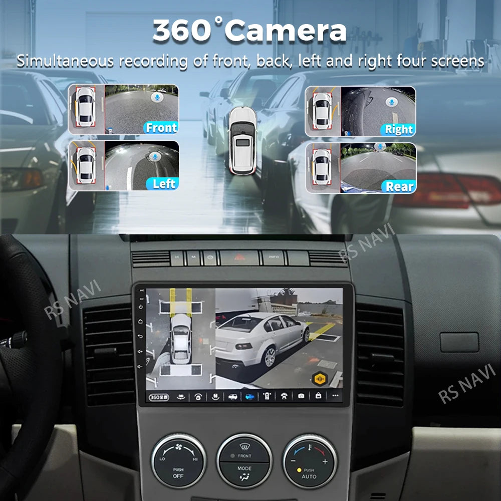 Android 16 Car Radio For MAZDA 5 2005 2006 2007 2008 - 2010 Navigation Multimedia Player S