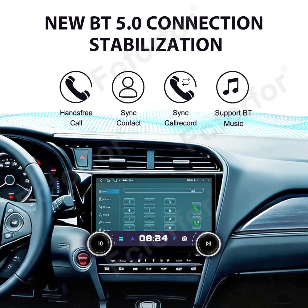 High End 11.5 Inch Large Vision HD Screen Wireless Carplay Android 15 Multimedia Car Radio