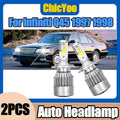 Super Bright 6000K White H4 High Low Beam Car Headlight 12V 24V 120W High Power Plug and P