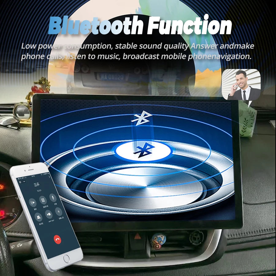 Android 14 For Toyota Yaris Vios 2019 2022 13.3Inch 2K Screen Car Multimedia Video Player  | AUTOKITSHOP