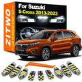 ZITWO 10Pcs Car Bulb Accessories For Suzuki S-Cross 2013- 2019 2020 2021 2022 20 for Suzuki 2013-2019 - Automotive LED L