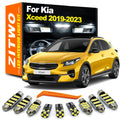 ZITWO 12Pcs Car LED Bulb Interior Indoor Plate Light For Kia Xceed 2019 2020 2021 2022 2023 Map  - Canbus LED Car Light