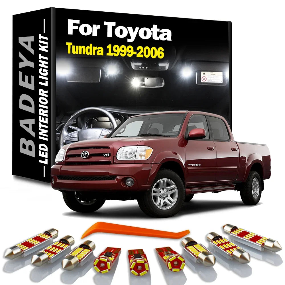 17-Piece LED Interior Light Kit for Toyota Tundra MK1 - Canbus Error-Free Bulbs | AUTOKITSHOP