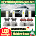 Car LED Headlight Bulbs H11 H7 Canbus No error 6000K Super White Turbo HeadLamp Plug and P