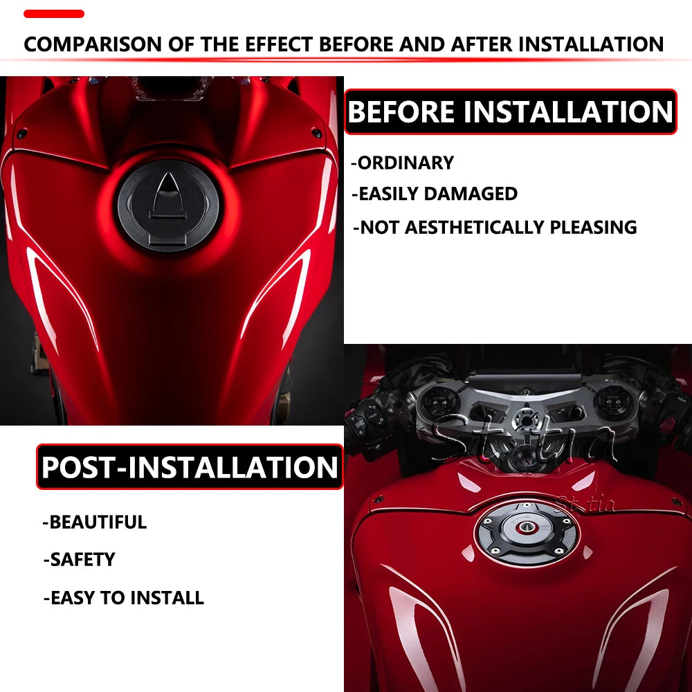 For DUCATI Diavel V4 2023 Streetfighter V2 Panigale 1199 1299 899 959 CNC Motorc for V4 V2 - Automotive LED Light