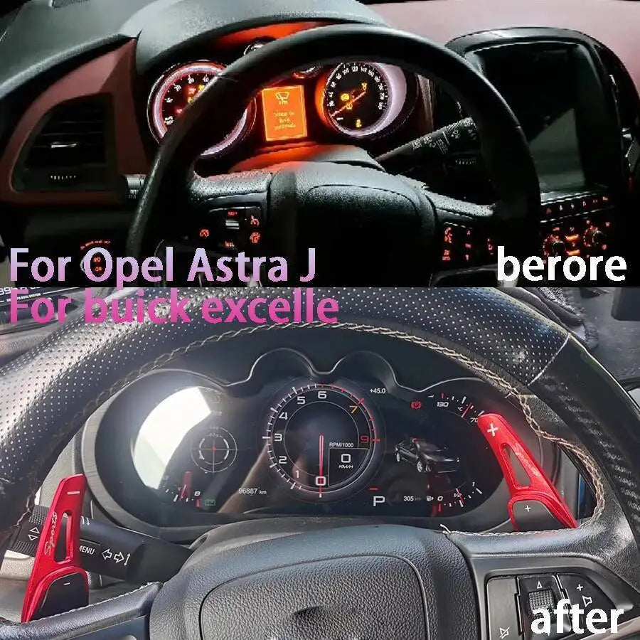 For Opel Astra J For Buick Excelle 2010-2014 Virtual Cockpit Speedmeter Dashboard 12.3" LC