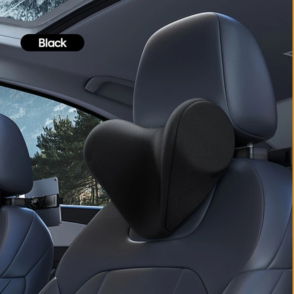 Selling Car Headrest Neck Pillow With Phone and iPad Holder Car Seat Headrest Sleep Pillow Neck  - Automotive LED Light