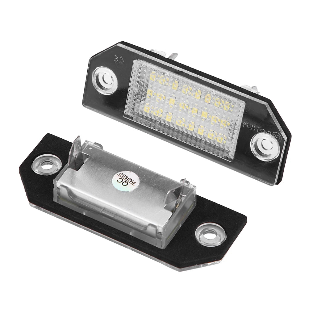 2pcs For Ford 24 LED Number Plate Light Ford Focus MK2 Ford Focus C-MAX LED Lice for Ford MK2 - Canbus LED Car Light