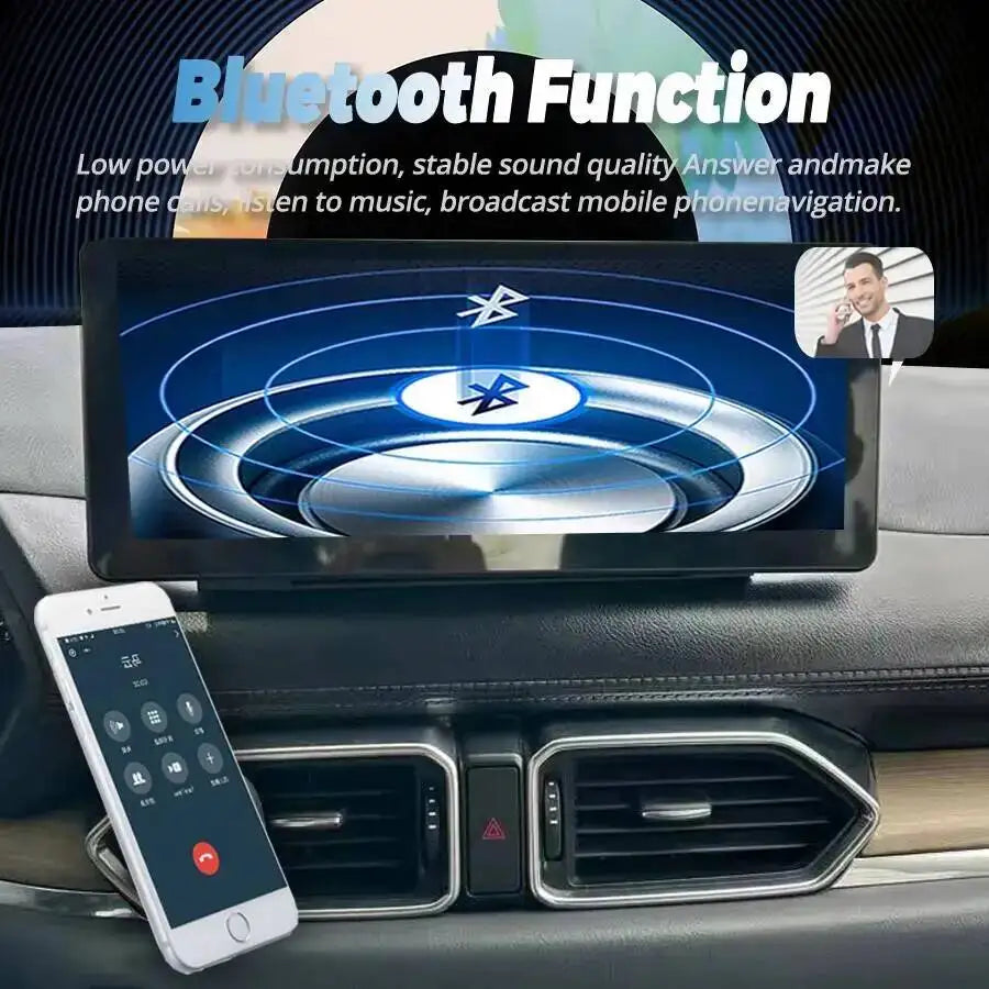 10.25 Inch Android 14 Car Radio Stereo GPS 4G CarPlay Multimedia Video Navigation Player F | AUTOKITSHOP