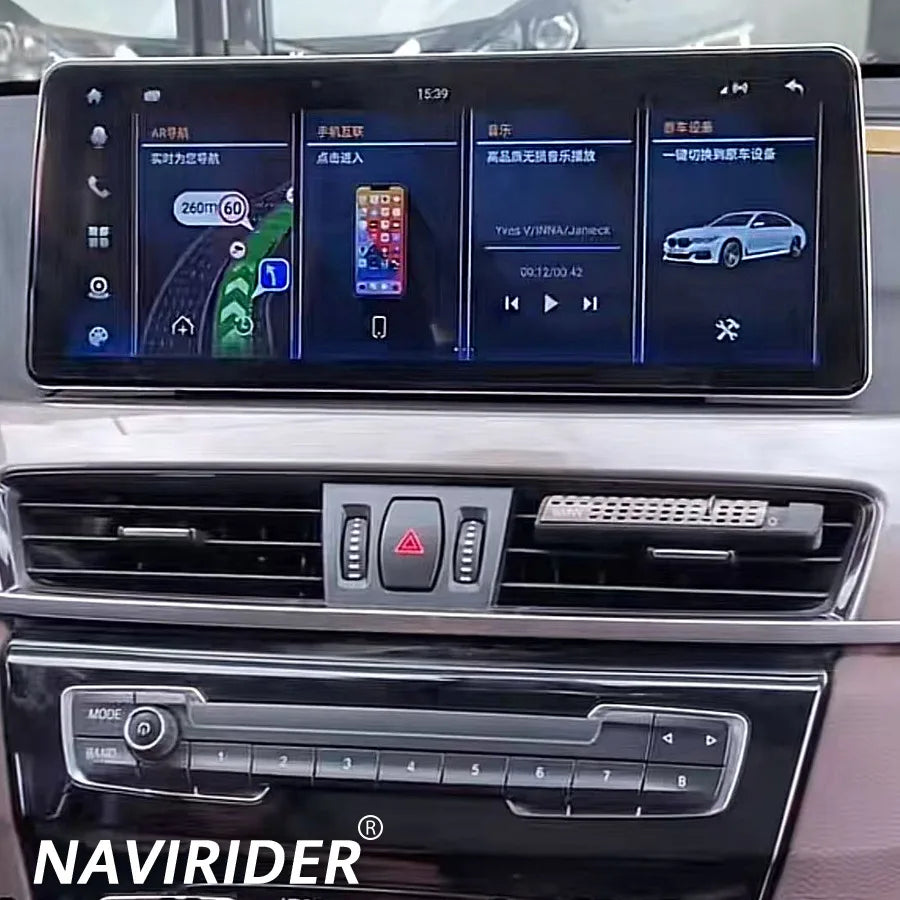 For BMW X1 F48 F49 E84 2010-2017 Android15 Multimedia Stereo GPS Navigation Carplay Head U | AUTOKITSHOP