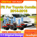 Fit For Toyota Corolla 2014 2015 2016 300W Halogen Headlight Bulbs 36000LM Turbo Auto Lamp