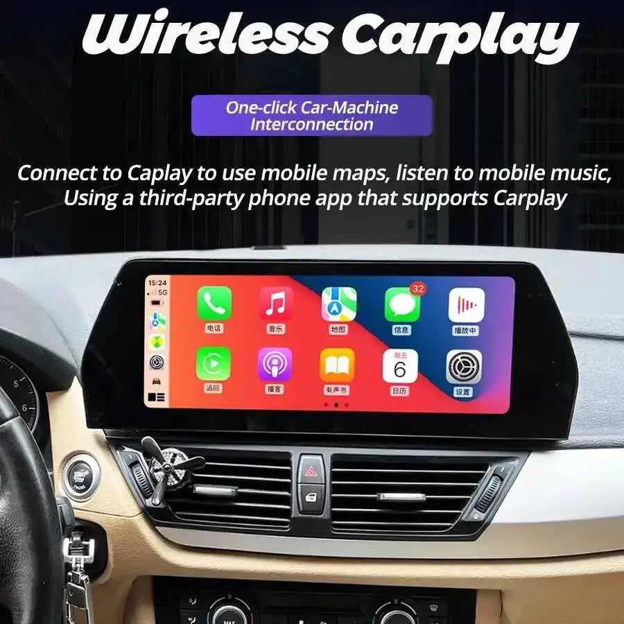 Android Screen Wireless Carplay Stereo For BMW X3 E83 2006-2010 Carplay Car Radio Multimed