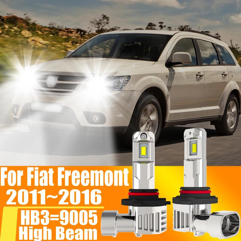 2x HB3 9005 Led Headlight Canbu Car Bulb High Power 6000K Xenon White Light Moto Diode Lam