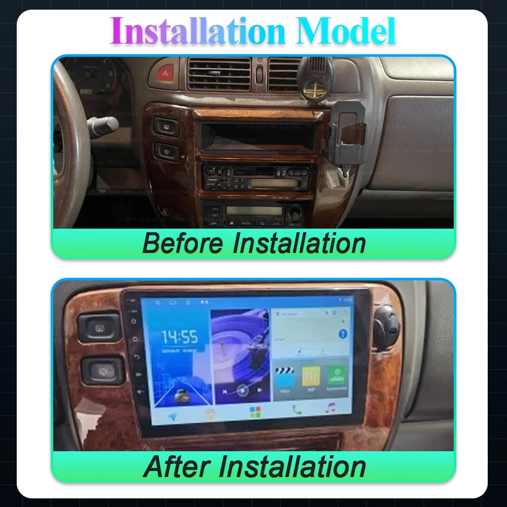 Car Radio Android 16 For Nissan Patrol 1997-2005 Lhd Rhd Gps Navigation Multimedia Player  | AUTOKITSHOP
