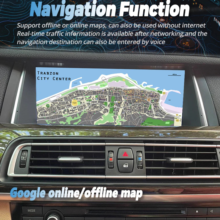 Android 13 Auto Wireless CarPlay For BMW 7 Series F01 F02 F03 F04 2009-2016 Car Multimedia | AUTOKITSHOP