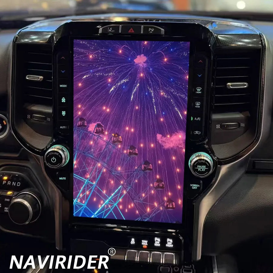 Big Qled Screen Stereo Navigation For Dodge Ram 2019-2023 Android14 Multimedia Video Playe | AUTOKITSHOP