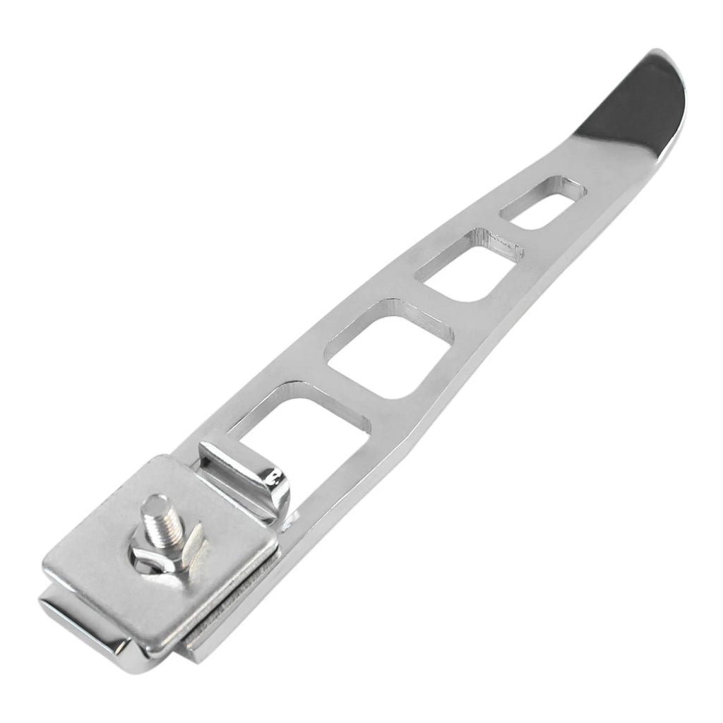 CNC Motorcycle Stand Extension Kit Chrome kickstand For Harley Dyna Low Rider Street Bob Fat Bob - Automotive LED Light