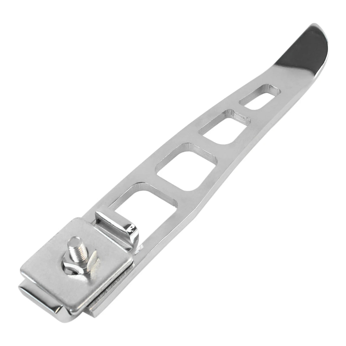 CNC Motorcycle Stand Extension Kit Chrome kickstand For Harley Dyna Low Rider Street Bob Fat Bob - Automotive LED Light