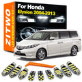 ZITWO 15Pcs Full LED Interior Dome Plate Light Door Bulb Kit For Honda Elysion 2004 2006 2007 20 - Canbus LED Car Light